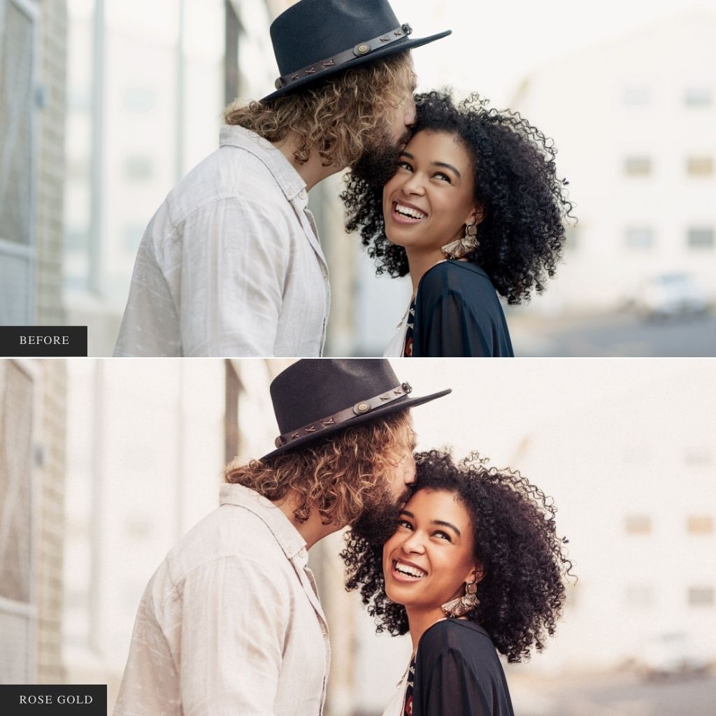 Rose Gold Instagram Presets for Lightroom Mobile & Desktop