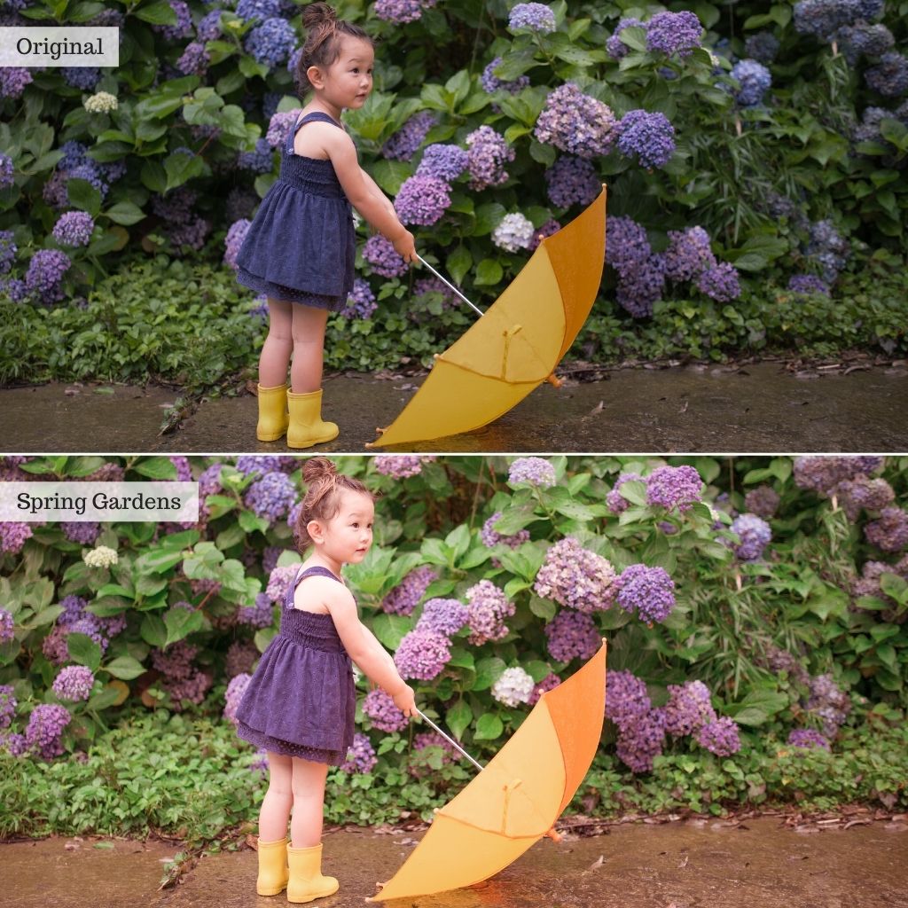 Spring Gardens Instagram Presets for Lightroom Mobile &amp; Desktop