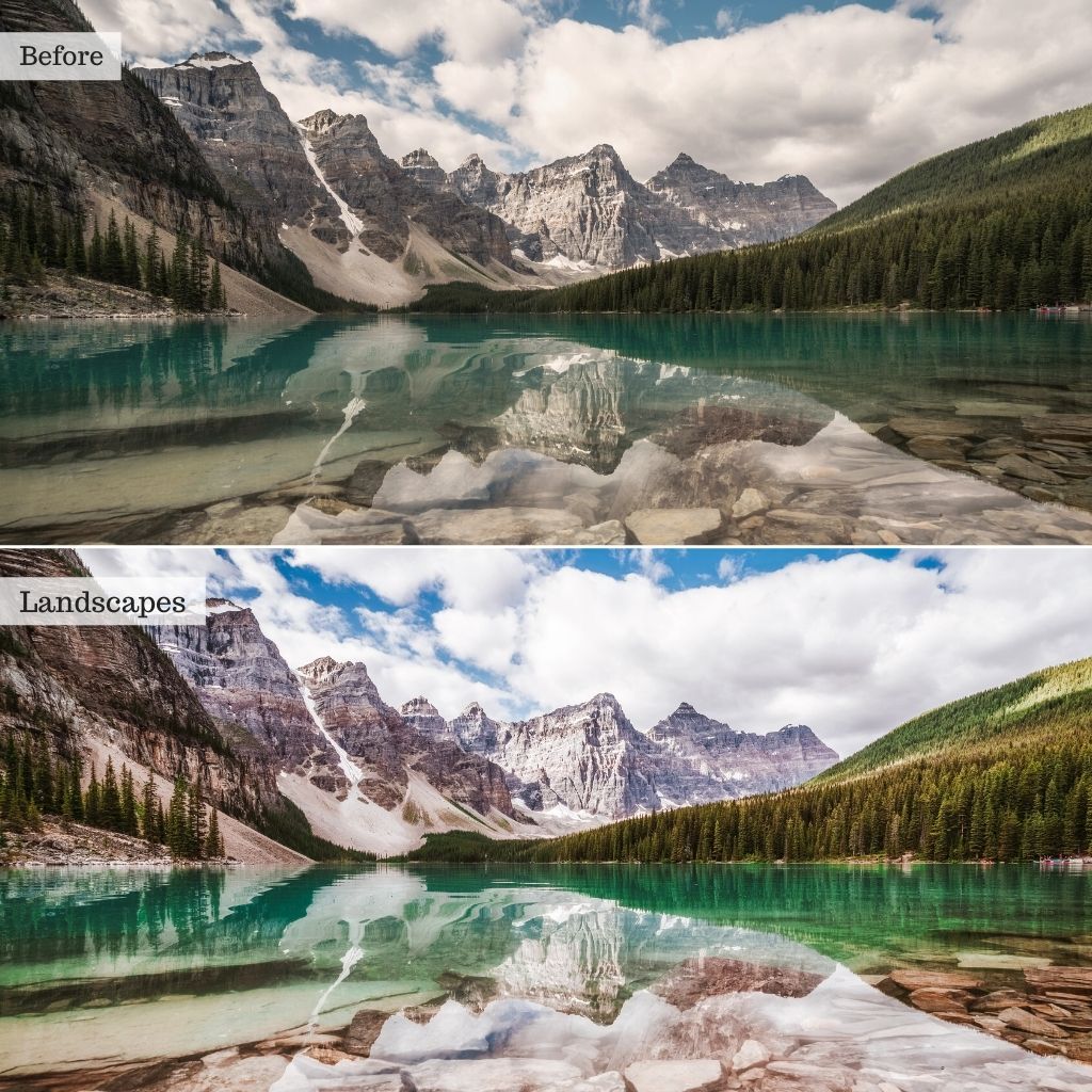 Landscapes Instagram Presets for Lightroom Mobile & Desktop