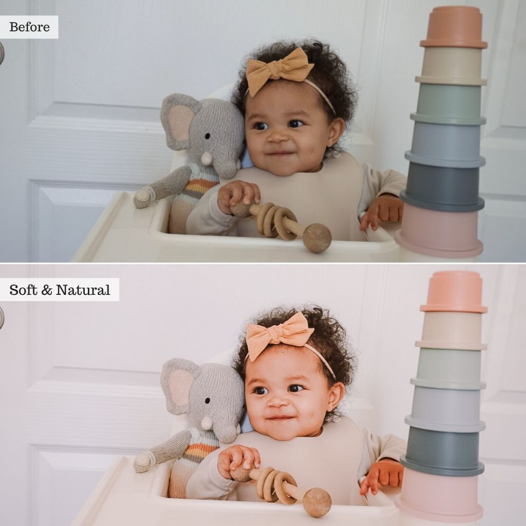 Soft & Natural Instagram Presets for Lightroom Mobile & Desktop