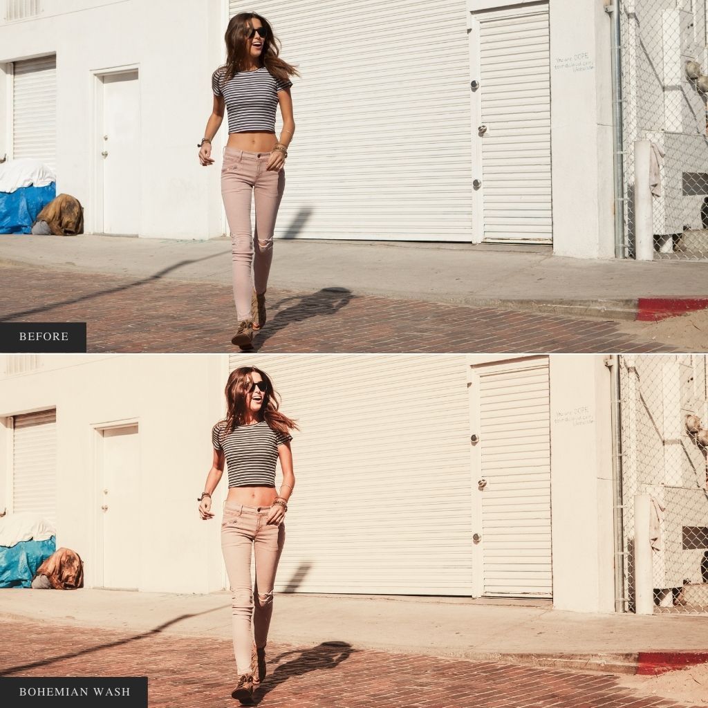 Bohemian Wash Instagram Presets for Lightroom Mobile & Desktop