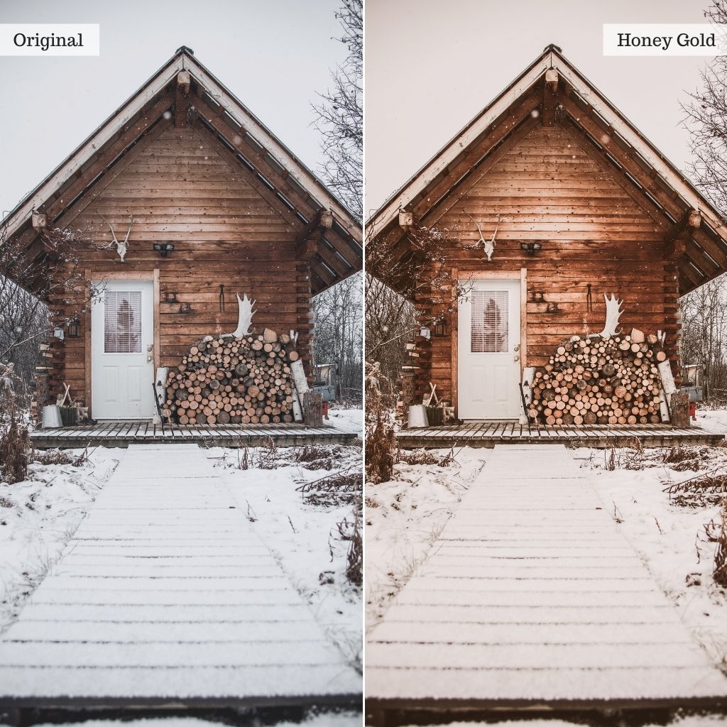 Honey & Gold Instagram Presets for Lightroom Mobile & Desktop