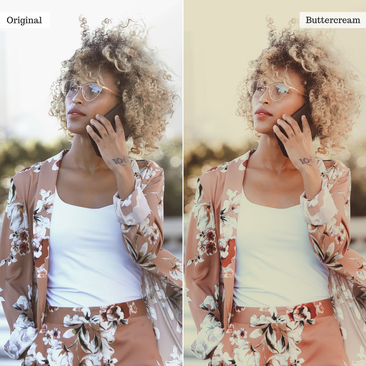 Buttercream Instagram Presets for Lightroom Mobile & Desktop