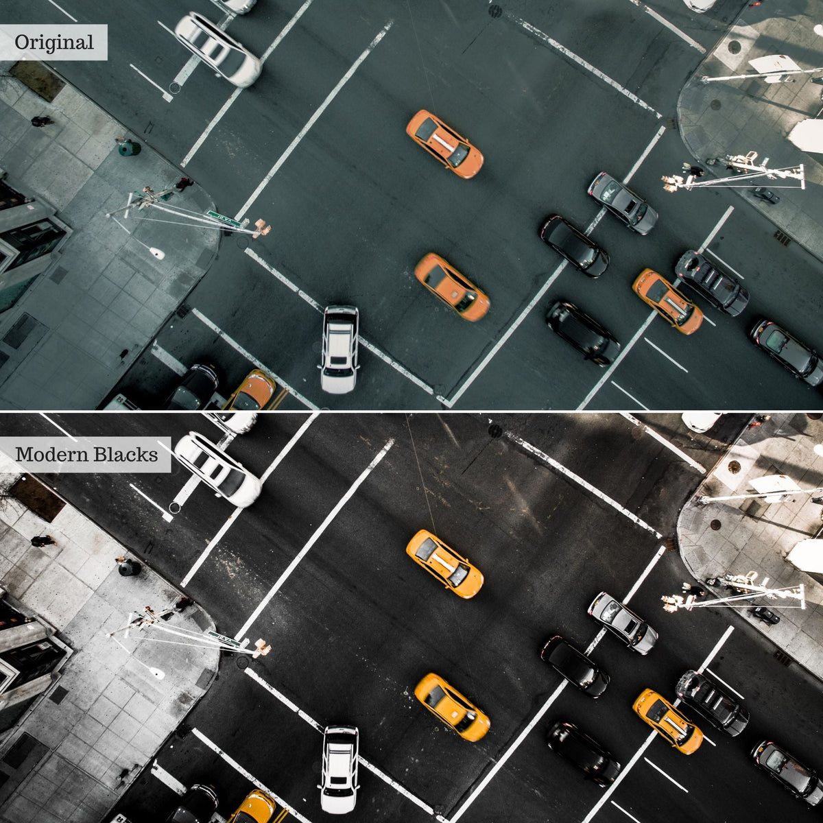 Modern Blacks Instagram Presets for Lightroom Mobile & Desktop