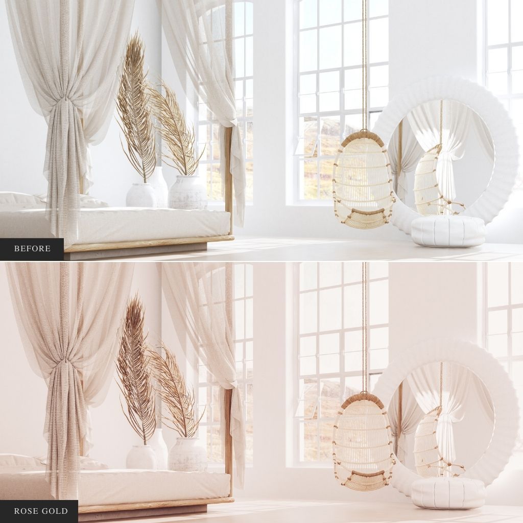 Rose Gold Instagram Presets for Lightroom Mobile & Desktop