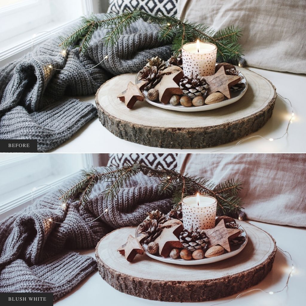 Blush White Instagram Presets for Lightroom Mobile & Desktop