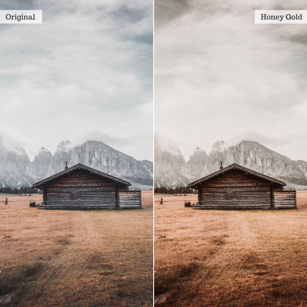 Honey & Gold Instagram Presets for Lightroom Mobile & Desktop