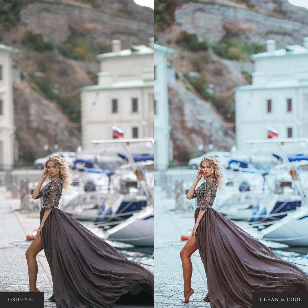 Clean & Cool Instagram Presets for Lightroom Mobile & Desktop