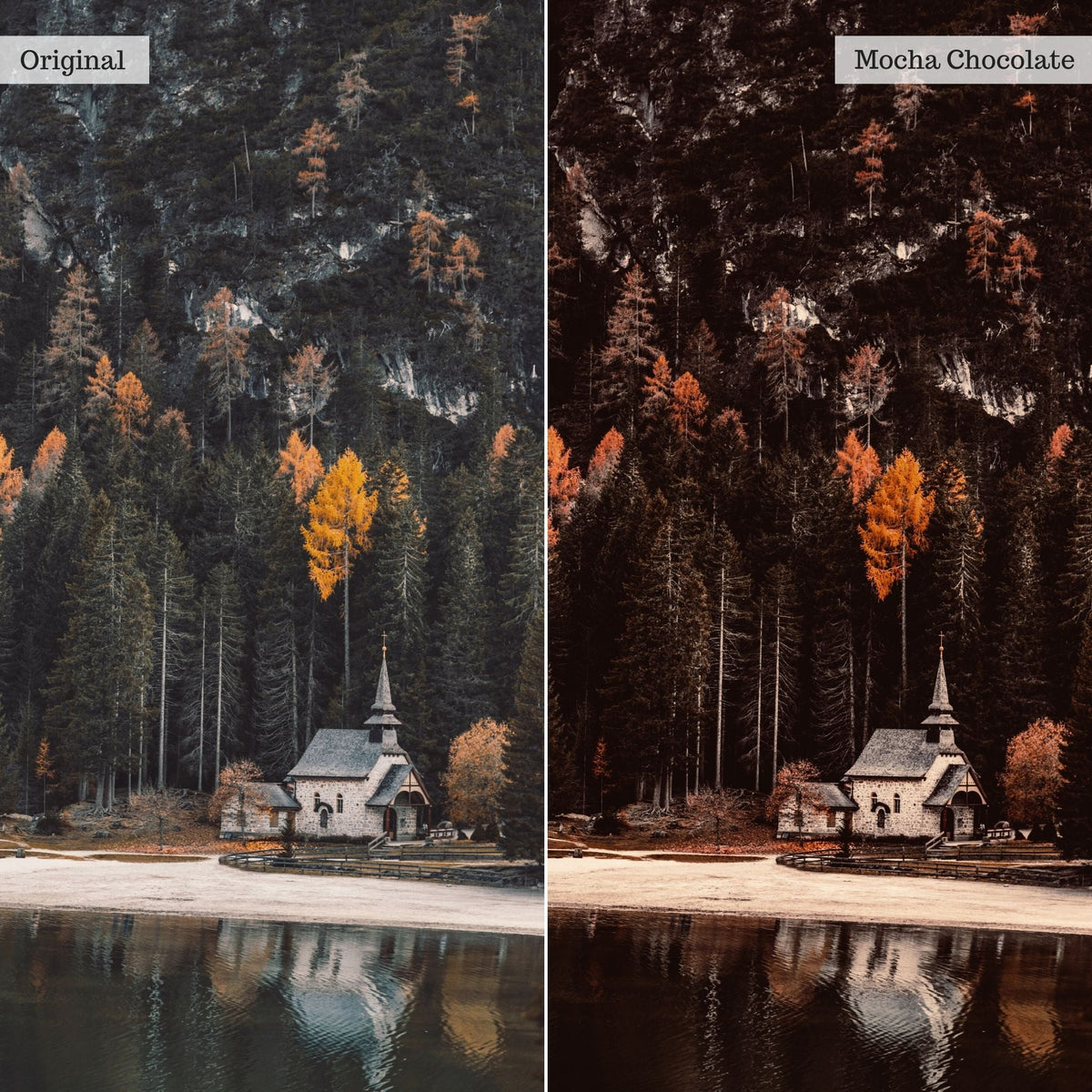 Mocha Chocolate Instagram Presets for Lightroom Mobile & Desktop