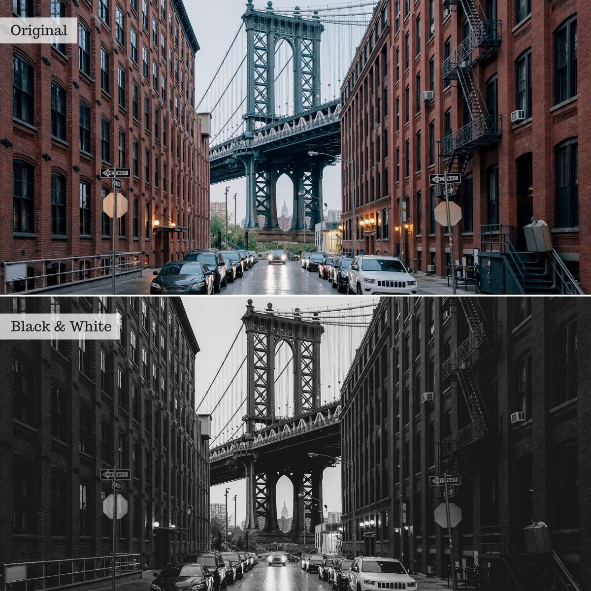 Black & White Instagram Presets for Lightroom Mobile & Desktop