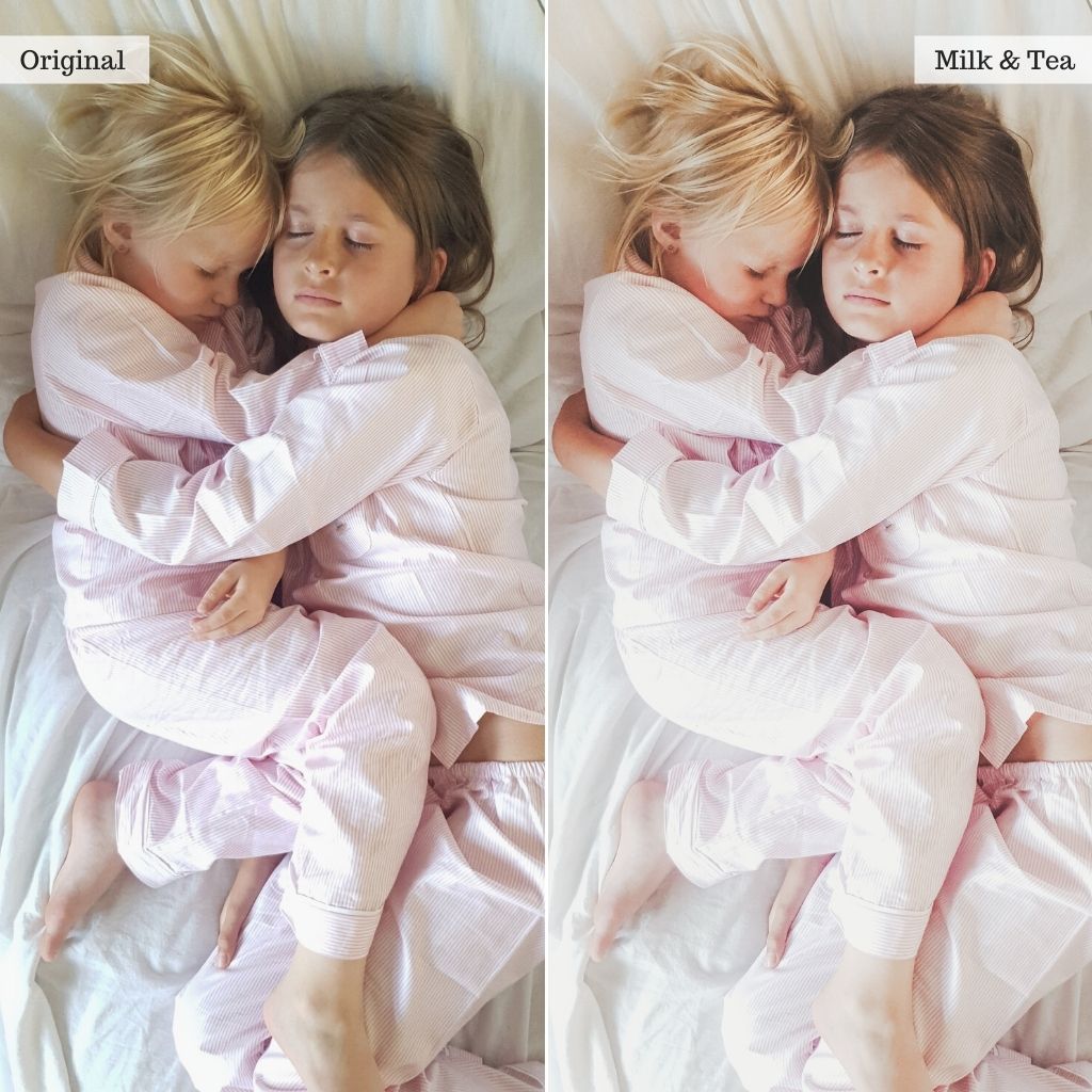 Milk & Tea Instagram Presets for Lightroom Mobile & Desktop