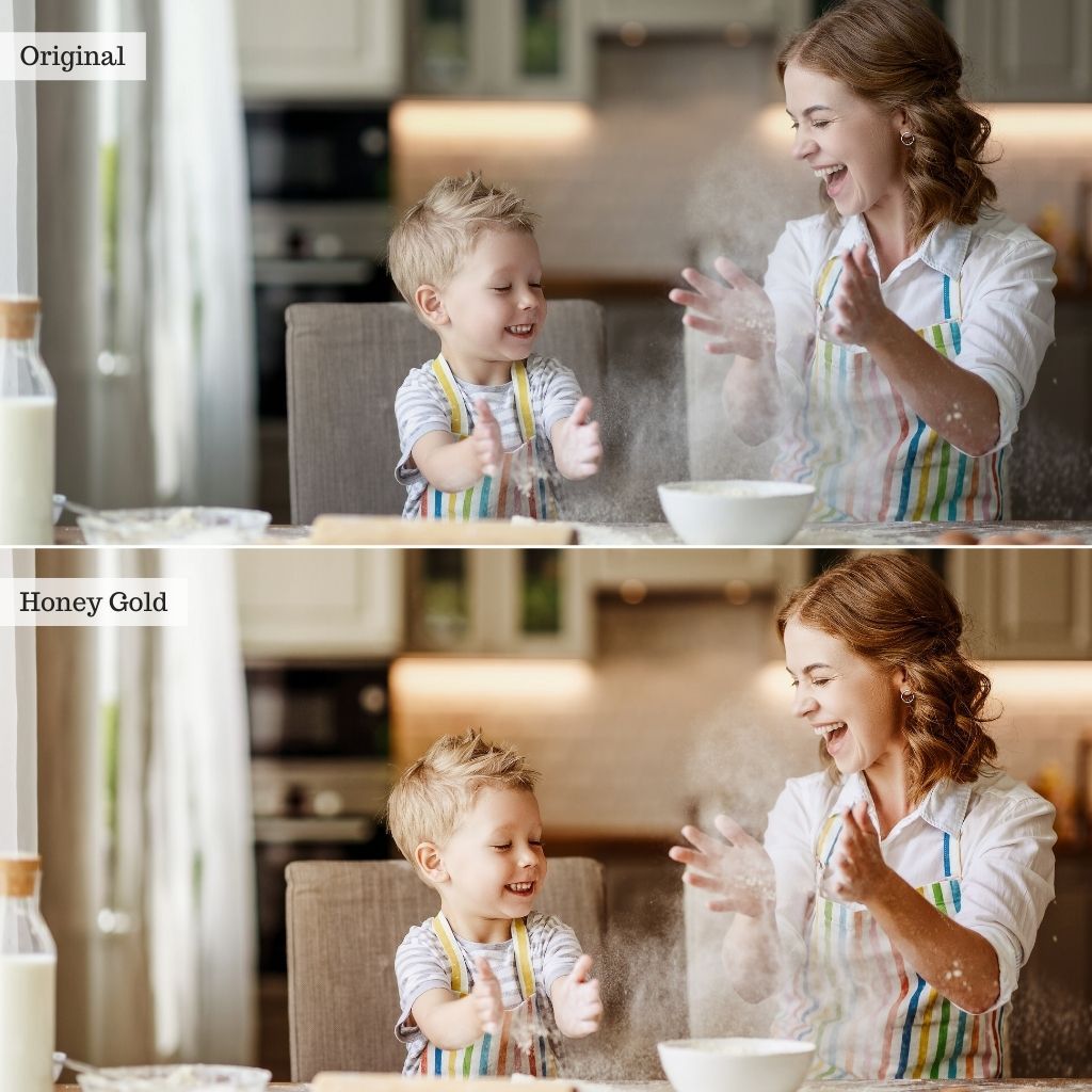 Honey & Gold Instagram Presets for Lightroom Mobile & Desktop