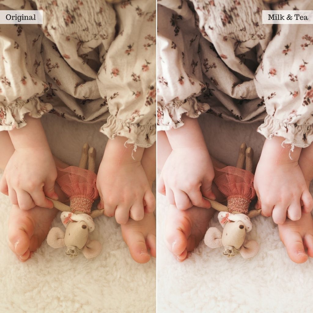 Milk & Tea Instagram Presets for Lightroom Mobile & Desktop