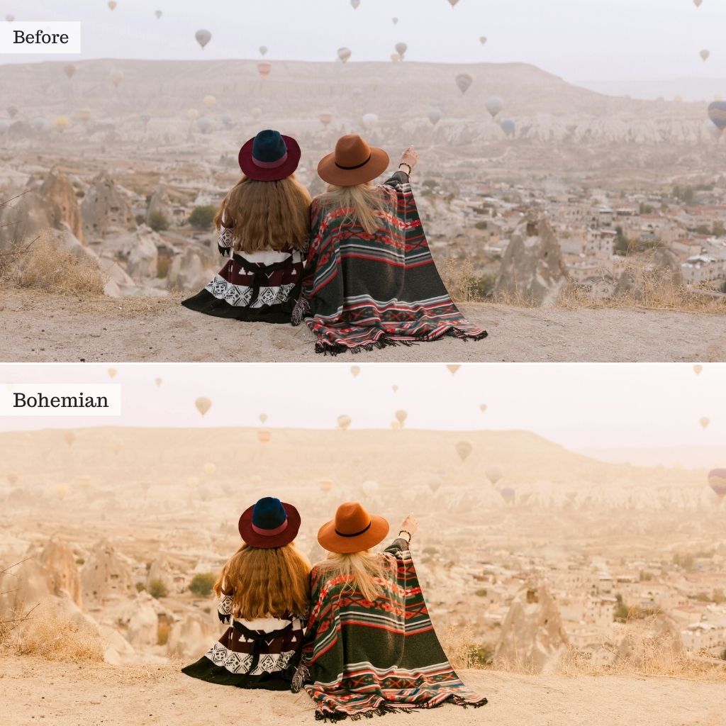 Bohemian Instagram Presets for Lightroom Mobile & Desktop