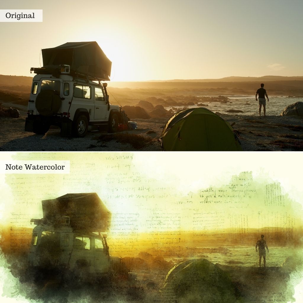 Watercolor, Paint, & More! Photoshop Actions, Brushes, & Overlays