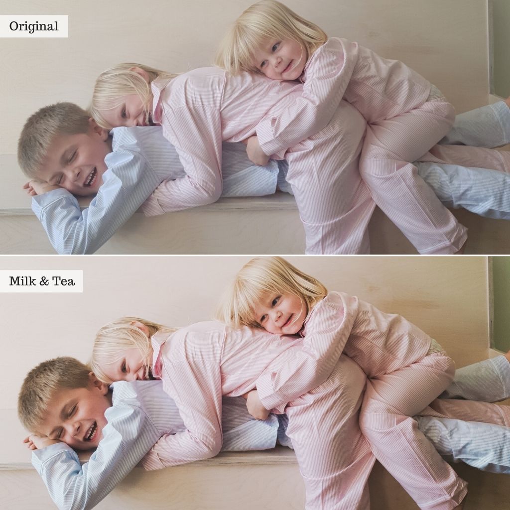 Milk & Tea Instagram Presets for Lightroom Mobile & Desktop