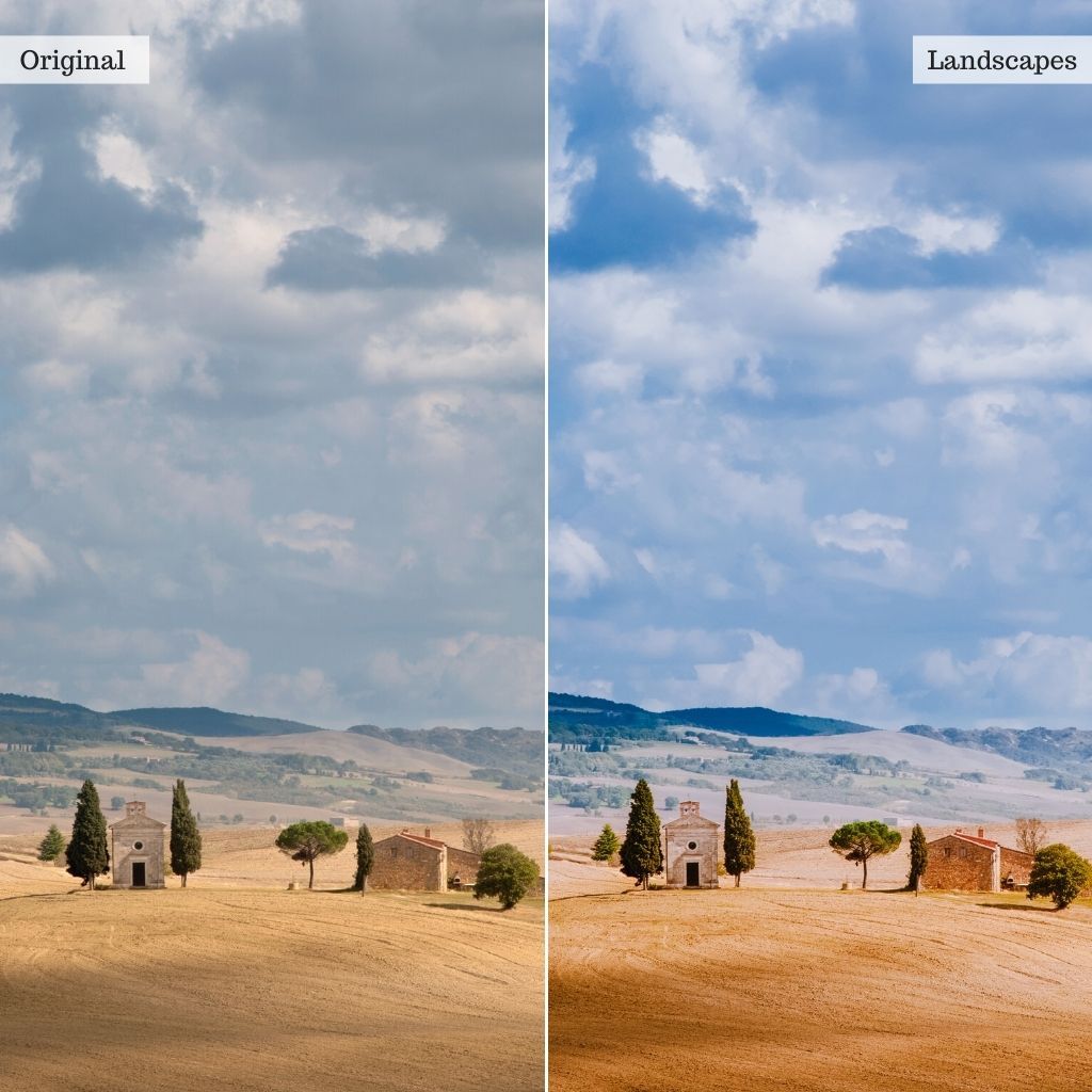 Landscapes Instagram Presets for Lightroom Mobile & Desktop