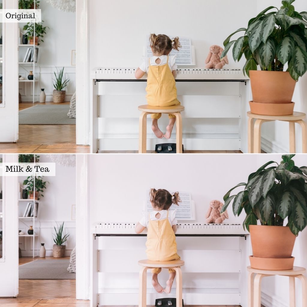 Milk & Tea Instagram Presets for Lightroom Mobile & Desktop