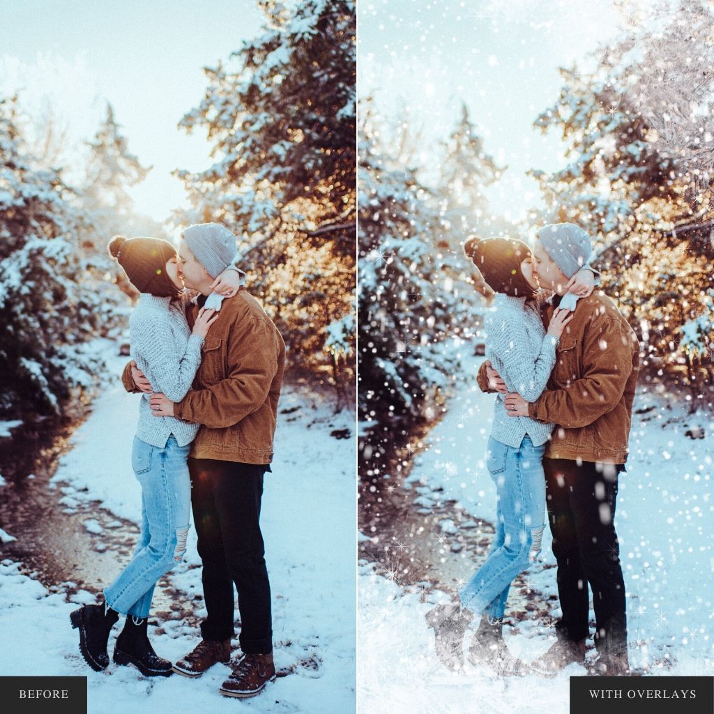 Snow Photoshop Overlays