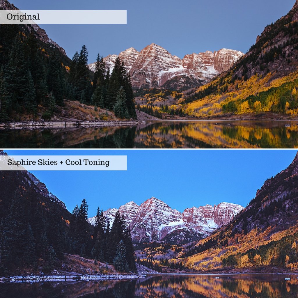 Horizons Landscapes Photoshop Actions