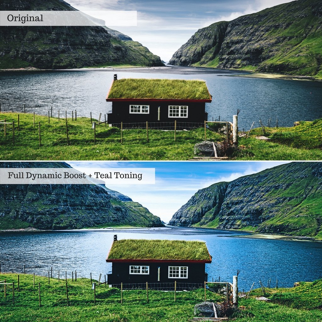 Horizons Landscapes Photoshop Actions