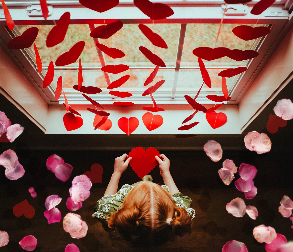 Falling Rose Petals Overlays – Photoshop & More