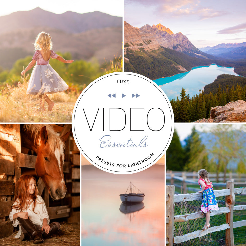 Luxe Video Essentials for LR CC – Desktop & Mobile