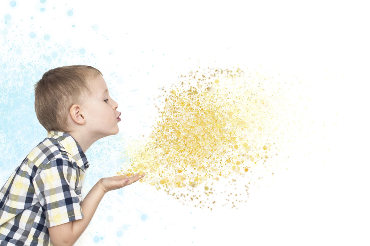 Blowing Glitter Overlays – Photoshop & More