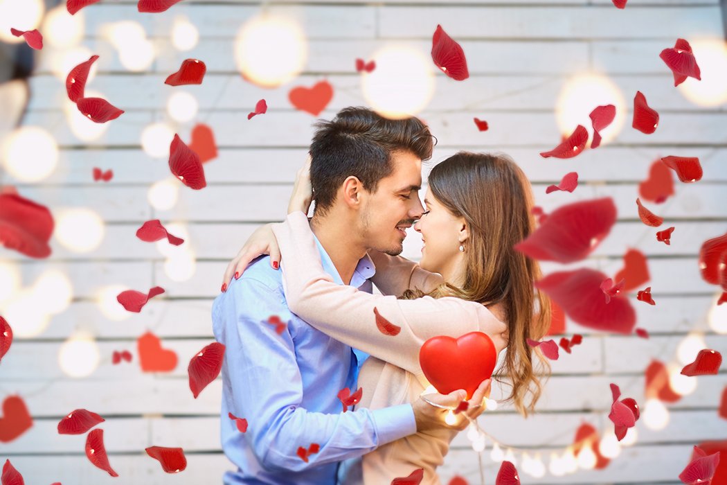 Falling Rose Petals Overlays – Photoshop & More