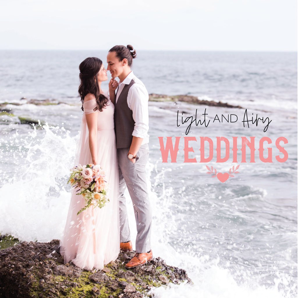 Light &amp; Airy Weddings Lightroom Presets – Desktop &amp; Mobile