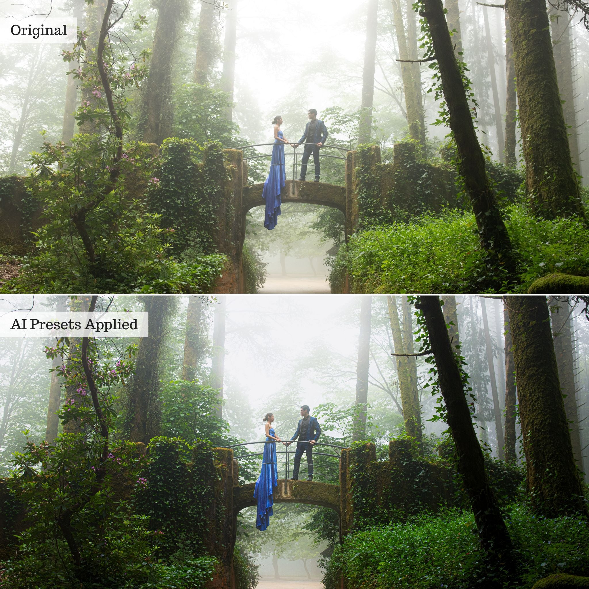 Luxe Wedding Pro AI Adaptive Retouch Toolkit Lightroom Presets – Desktop & Mobile