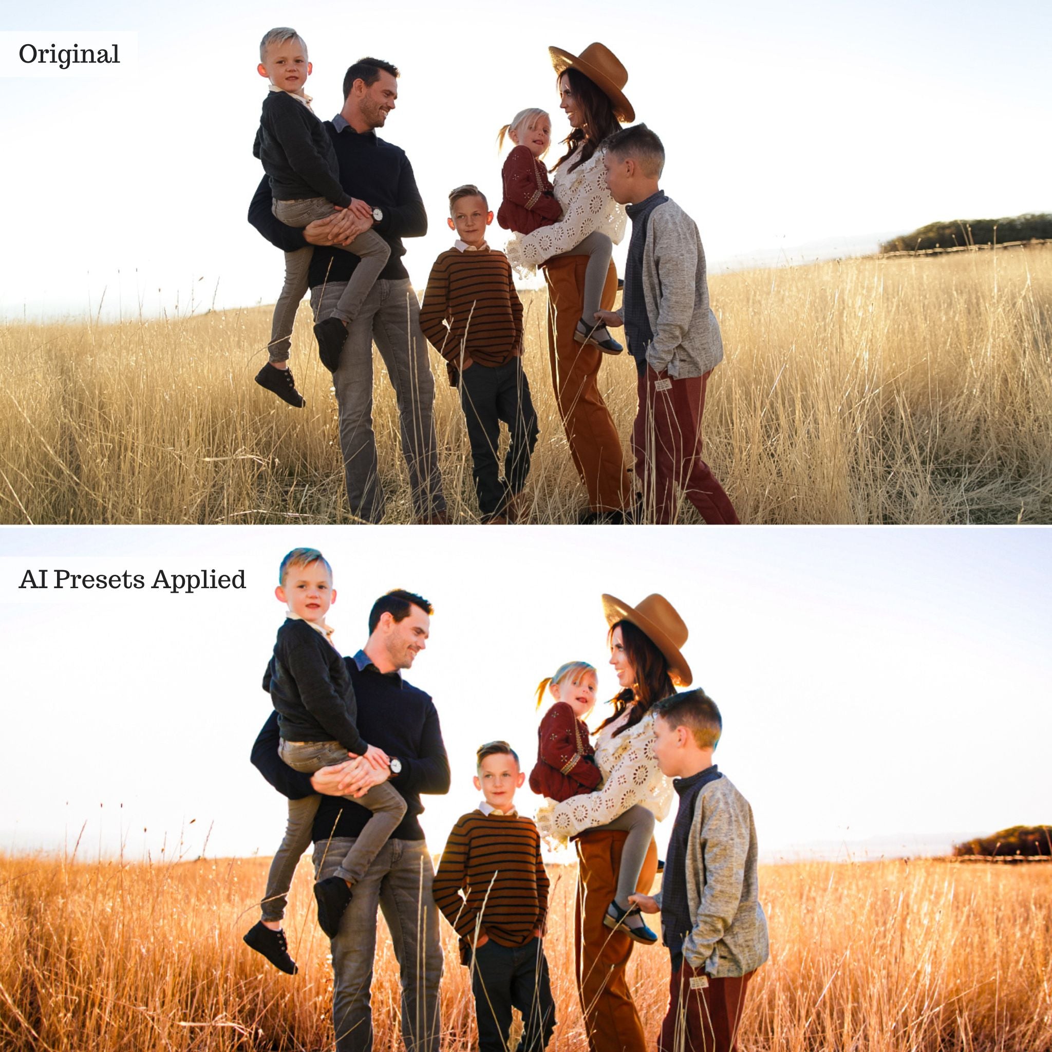 Luxe Portrait AI Adaptive Retouch Toolkit Lightroom Presets – Desktop & Mobile