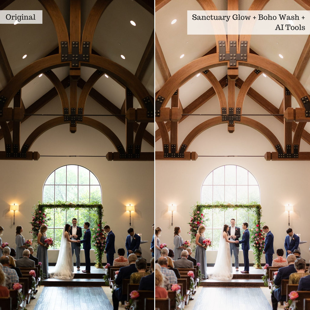 Weddings Pro Workflow Lightroom Presets for Mobile &amp; Desktop