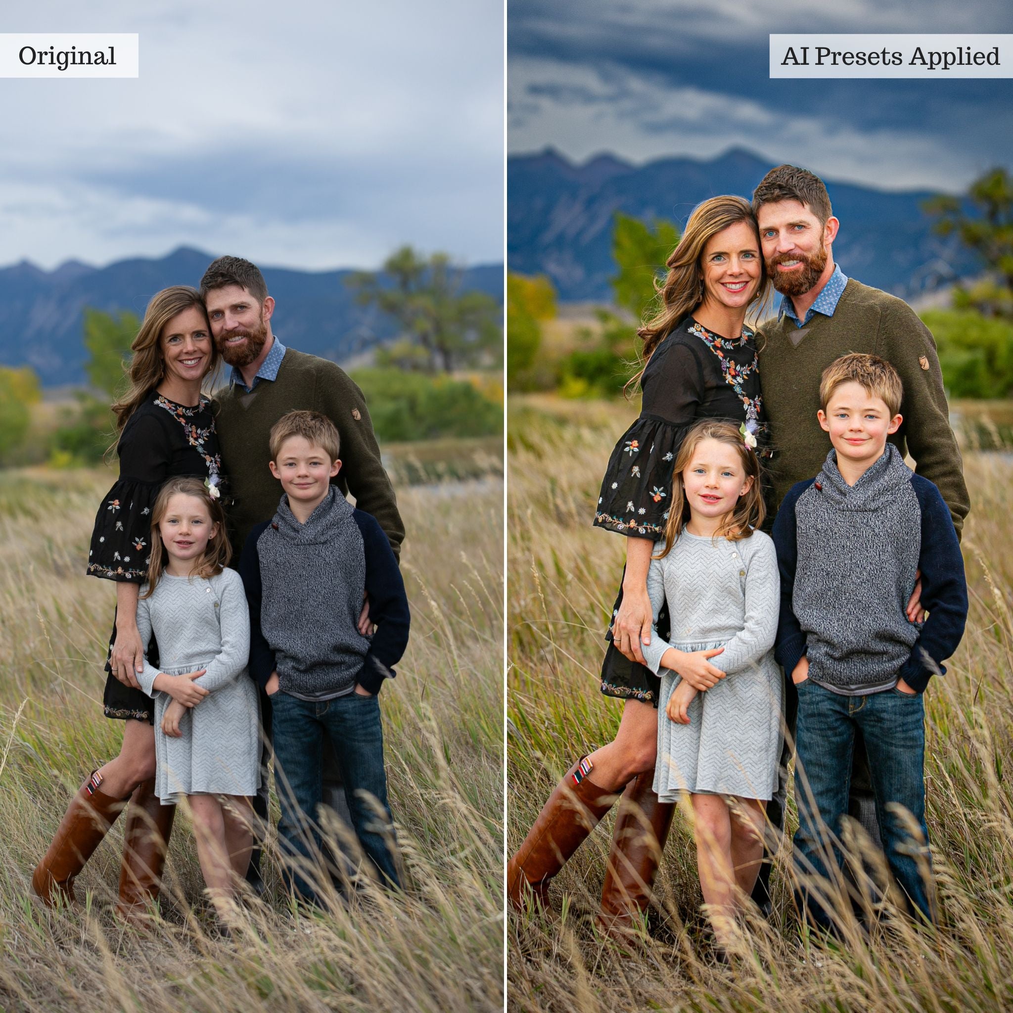 Luxe Portrait AI Adaptive Retouch Toolkit Lightroom Presets – Desktop & Mobile