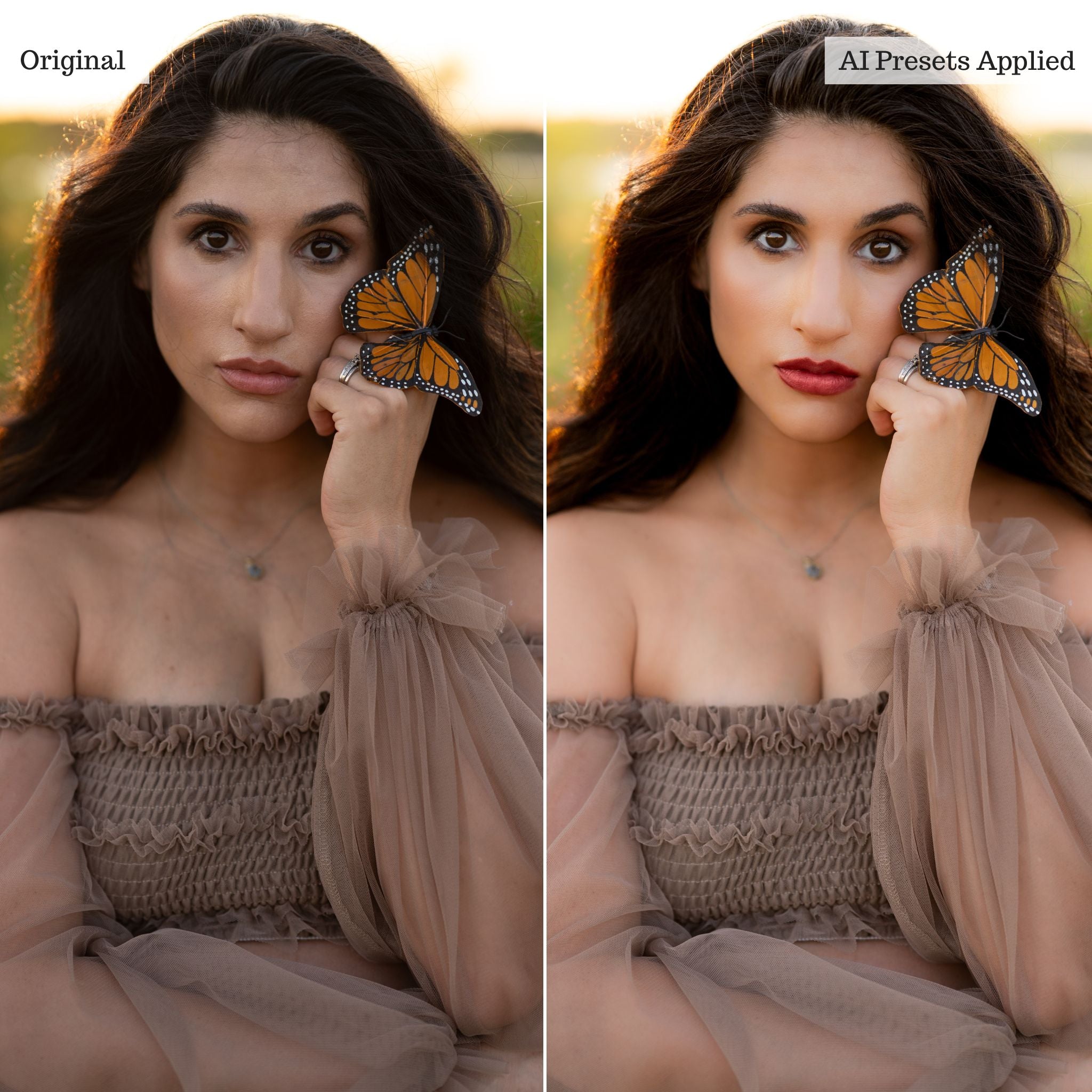 Beauty, Body, and Skin AI Adaptive Retouch Toolkit Lightroom Presets – Desktop & Mobile