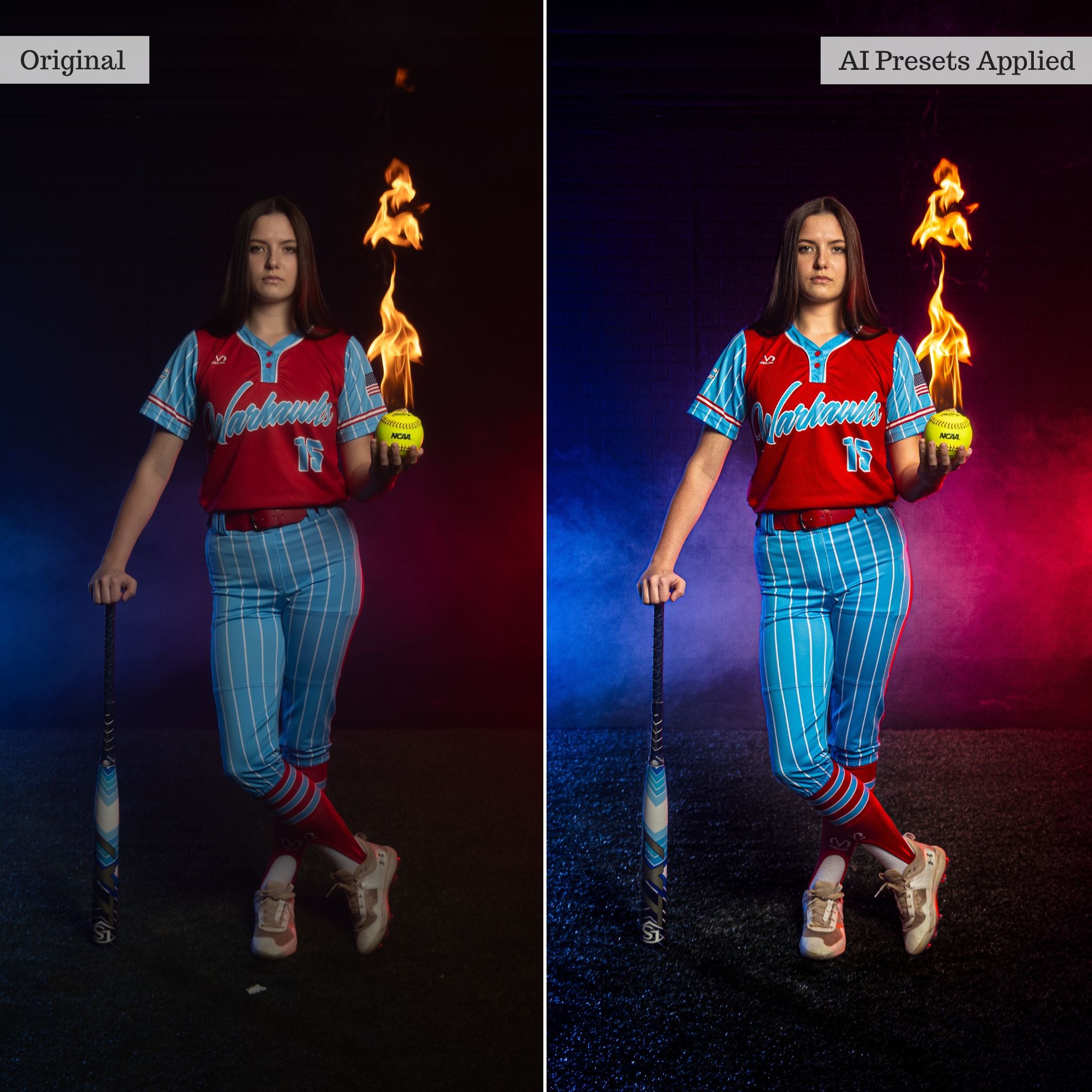 Multi-Sport AI Adaptive Retouch Toolkit Lightroom Presets – Desktop & Mobile