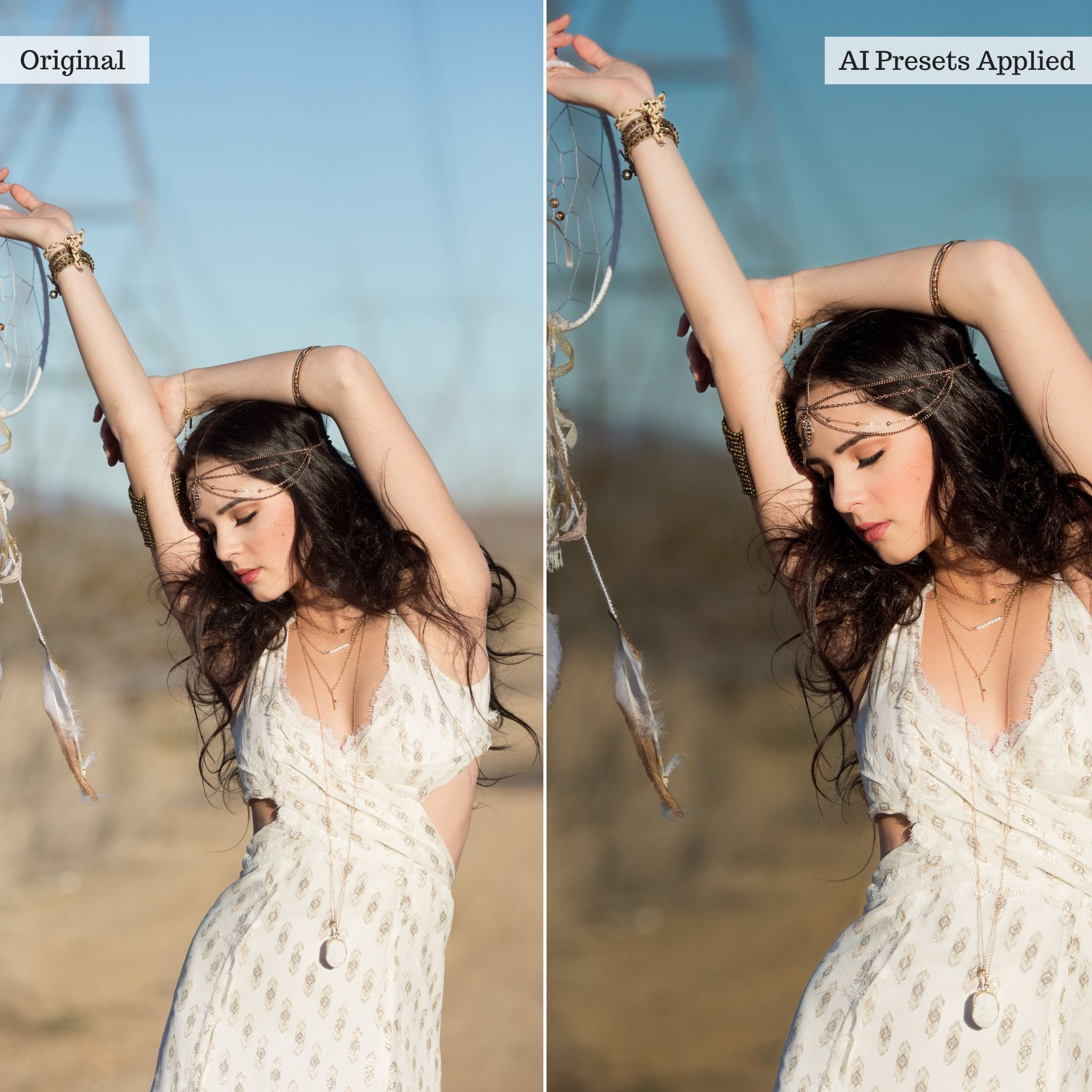 Beauty, Body, and Skin AI Adaptive Retouch Toolkit Lightroom Presets – Desktop & Mobile