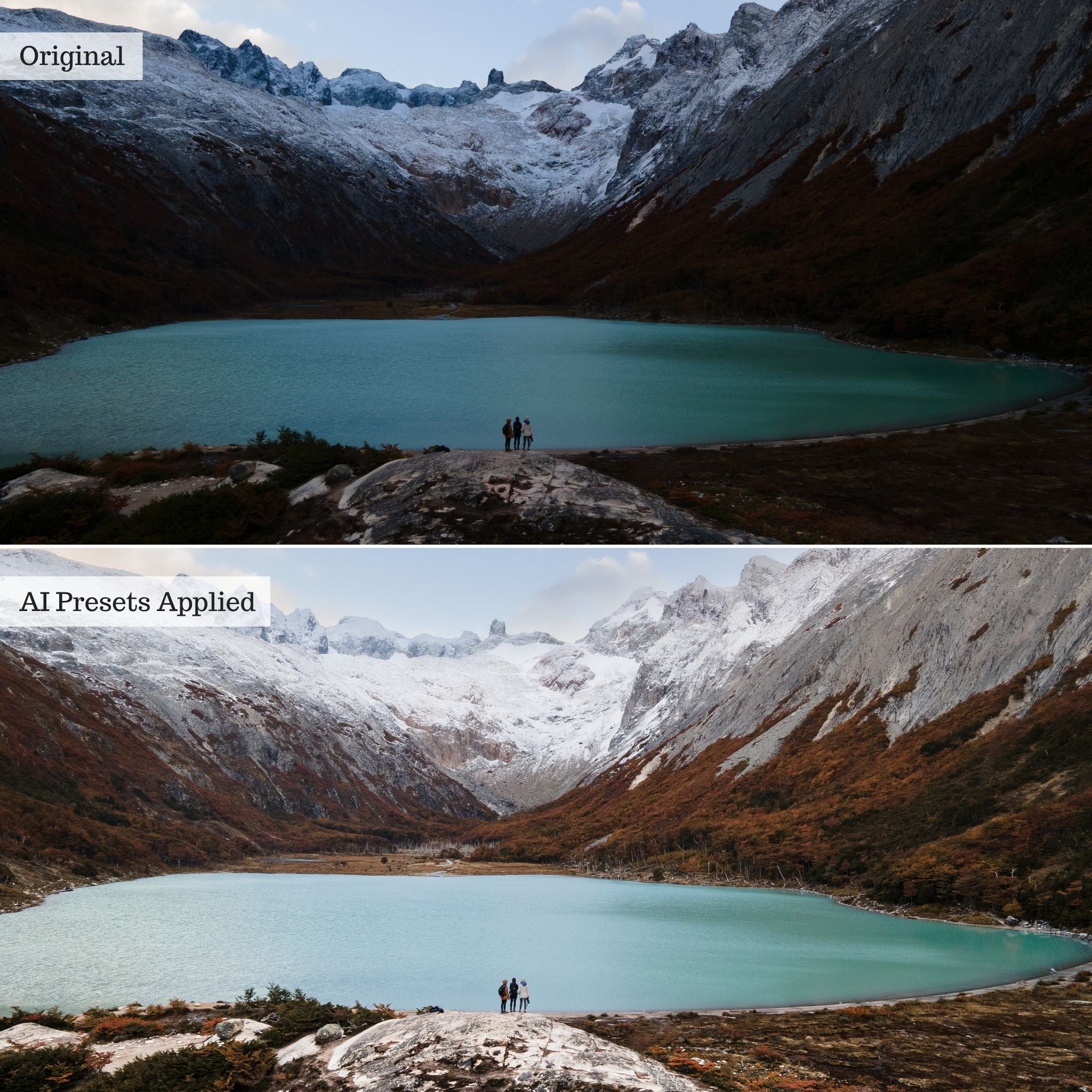 Landscape, Wildlife & Animals AI Adaptive Retouch Toolkit Lightroom Presets – Desktop & Mobile