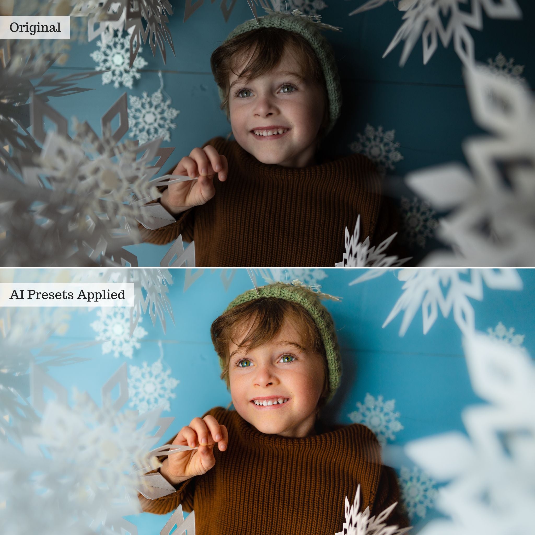 Luxe Portrait AI Adaptive Retouch Toolkit Lightroom Presets – Desktop & Mobile