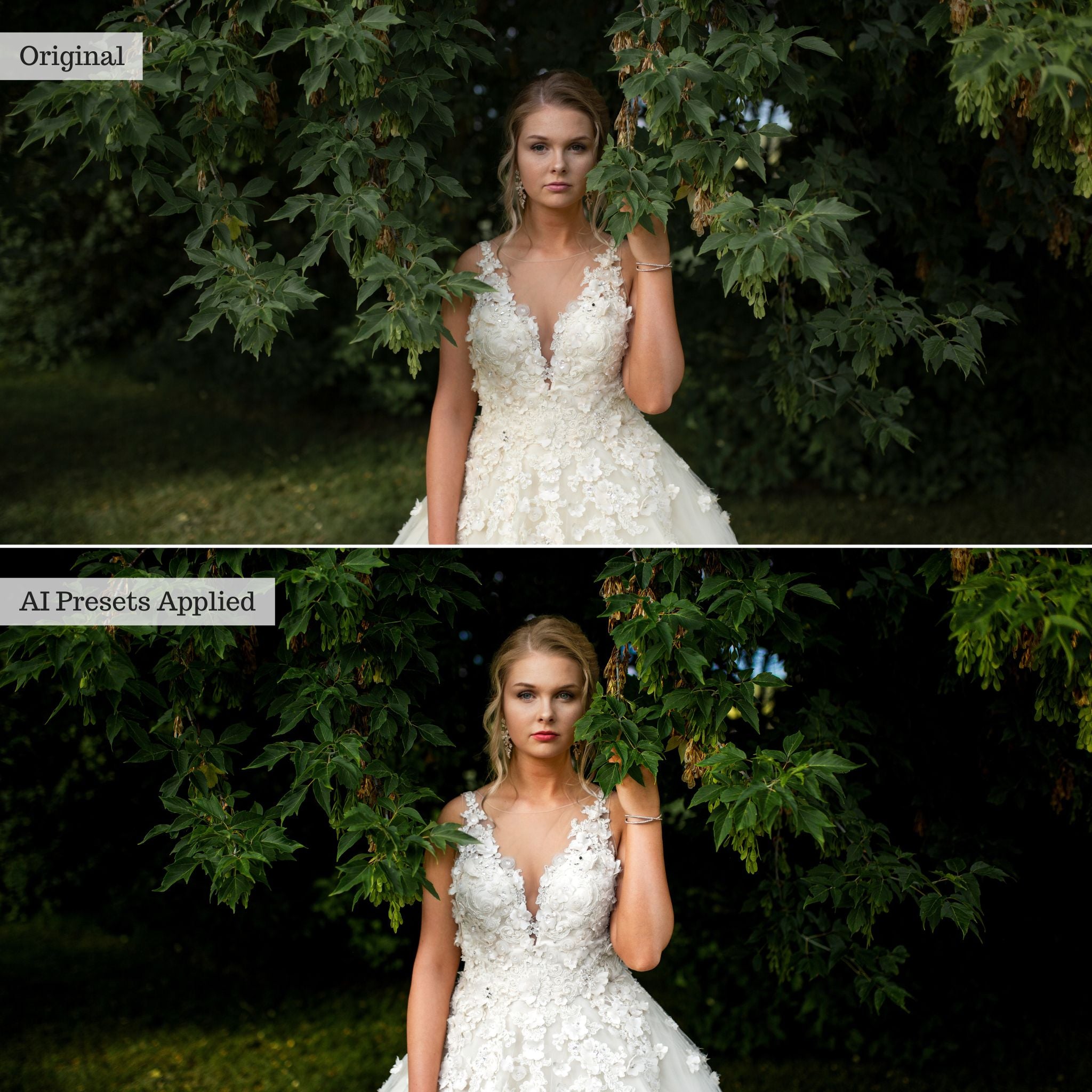 Luxe Wedding Pro AI Adaptive Retouch Toolkit Lightroom Presets – Desktop & Mobile