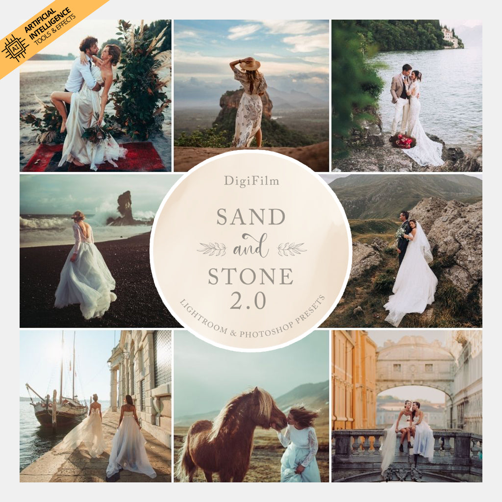 DigiFilm | Sand and Stone 2.0 Lightroom Presets & AI Tools