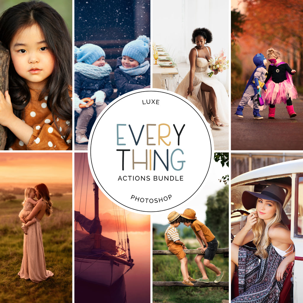 Everything Actions Bundle for Photoshop or Elements
