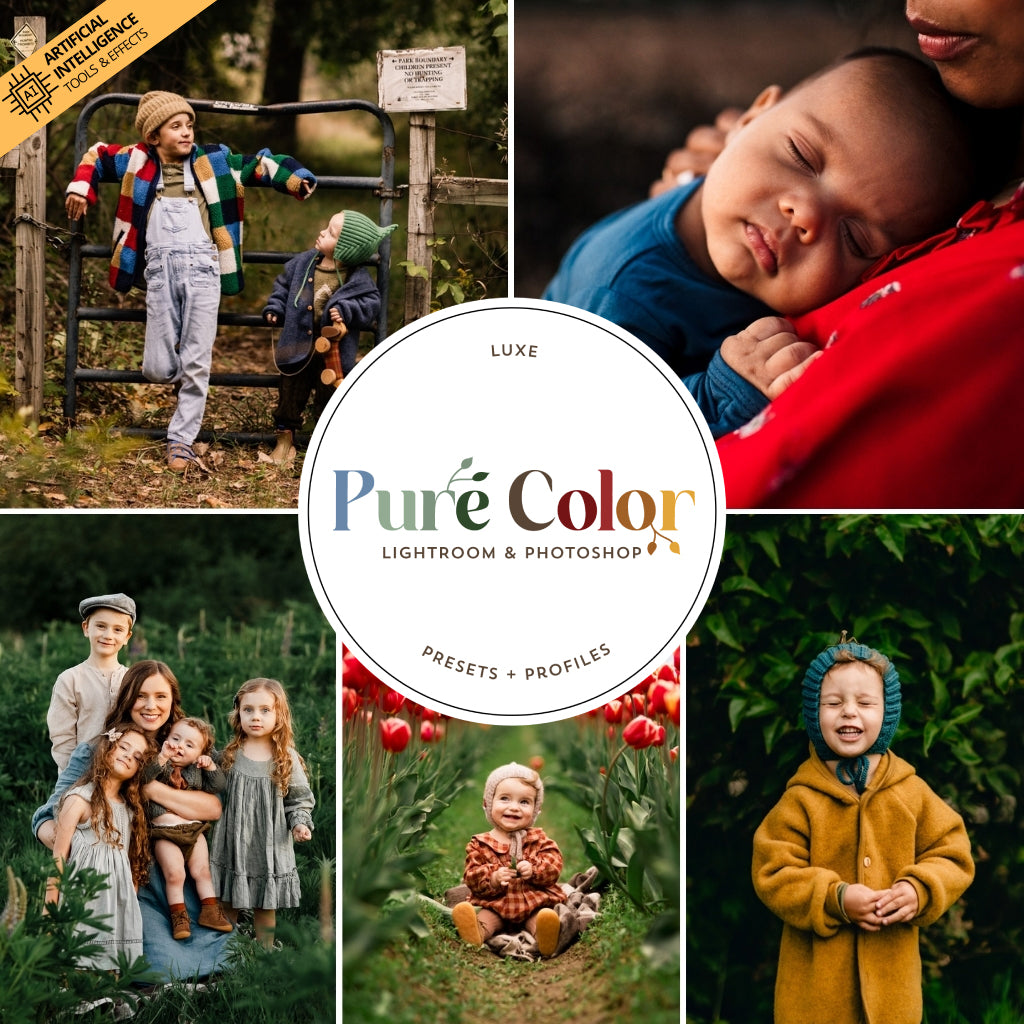 Luxe Pure Color Lightroom Presets & Profiles – Desktop & Mobile