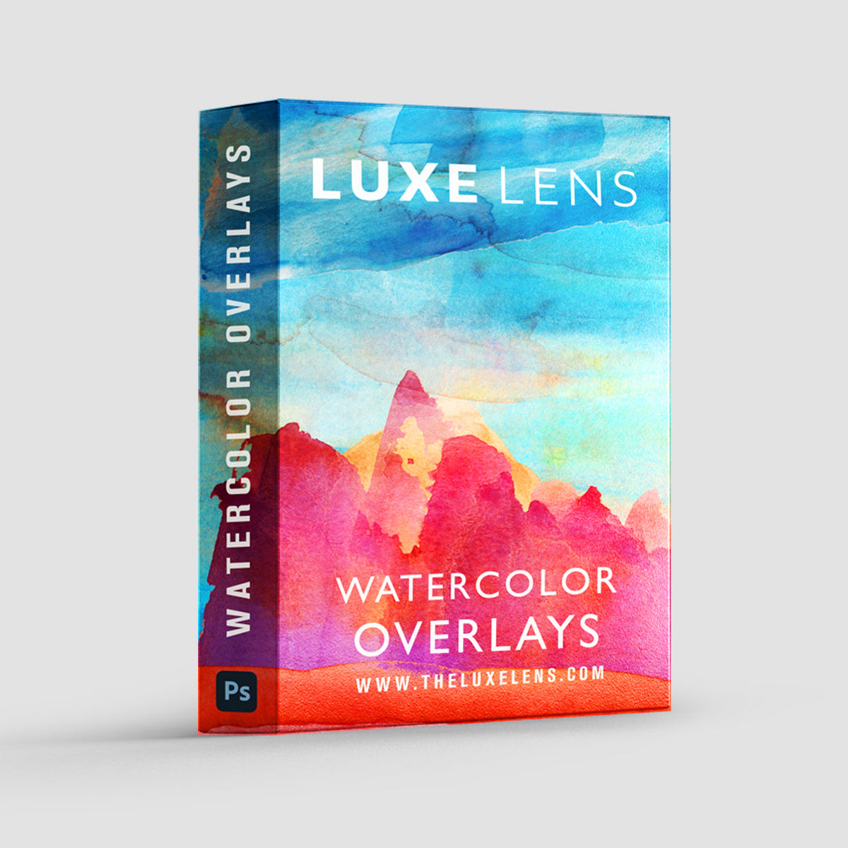 Watercolor Photoshop Brushes &amp; Overlays