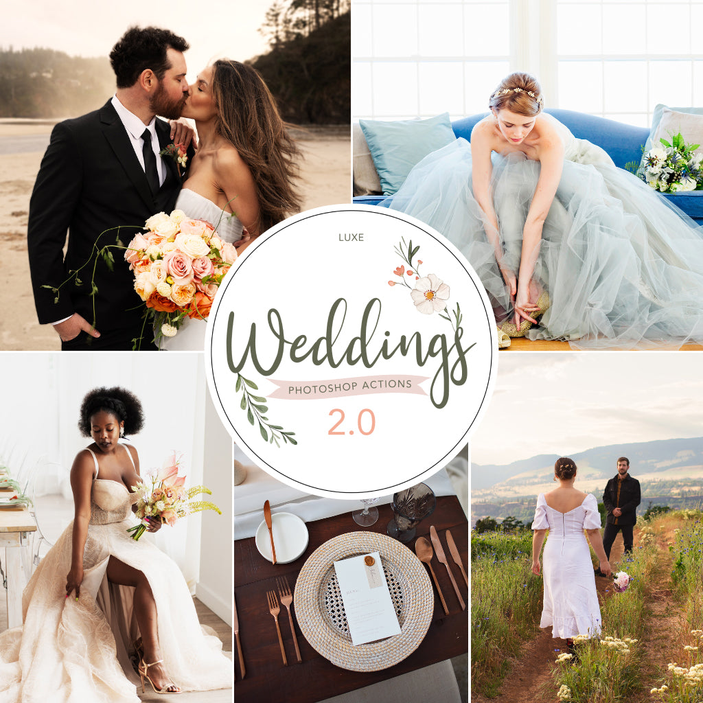 Luxe Weddings 2.0 Photoshop Actions