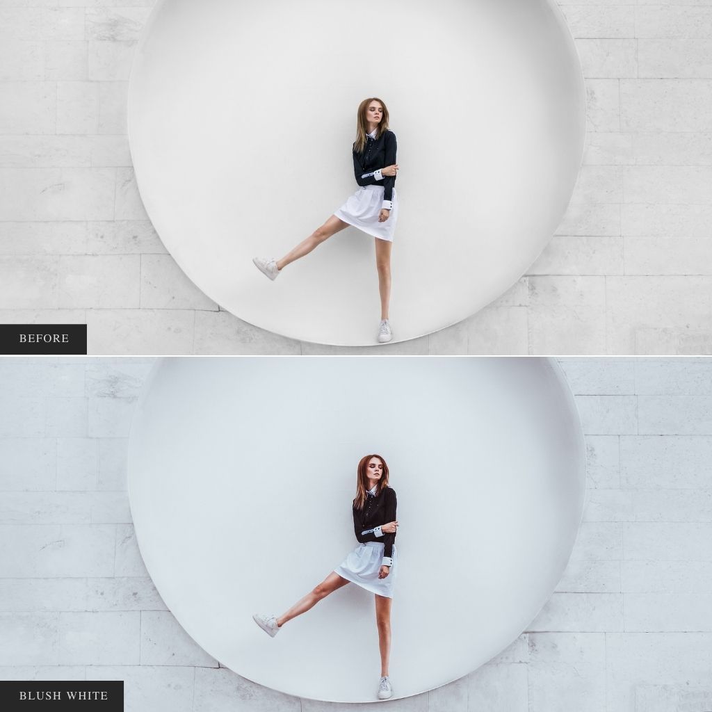 Blush White Instagram Presets for Lightroom Mobile &amp; Desktop