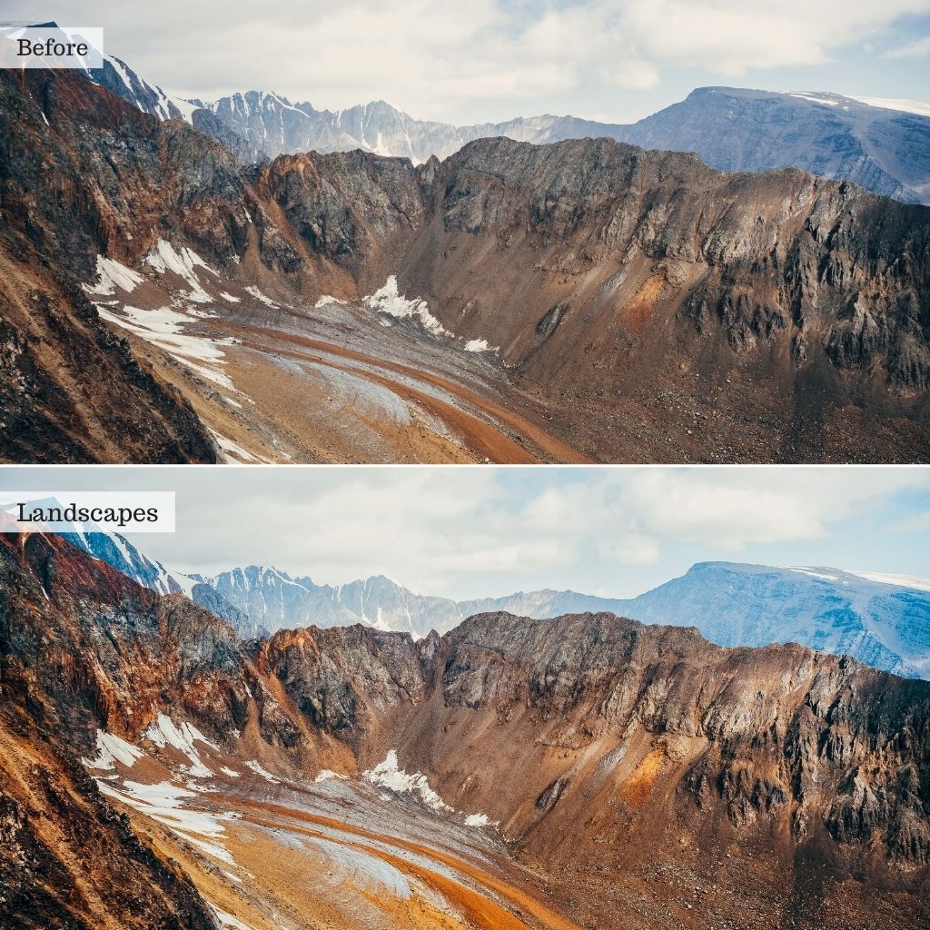 Landscapes Instagram Presets for Lightroom Mobile &amp; Desktop