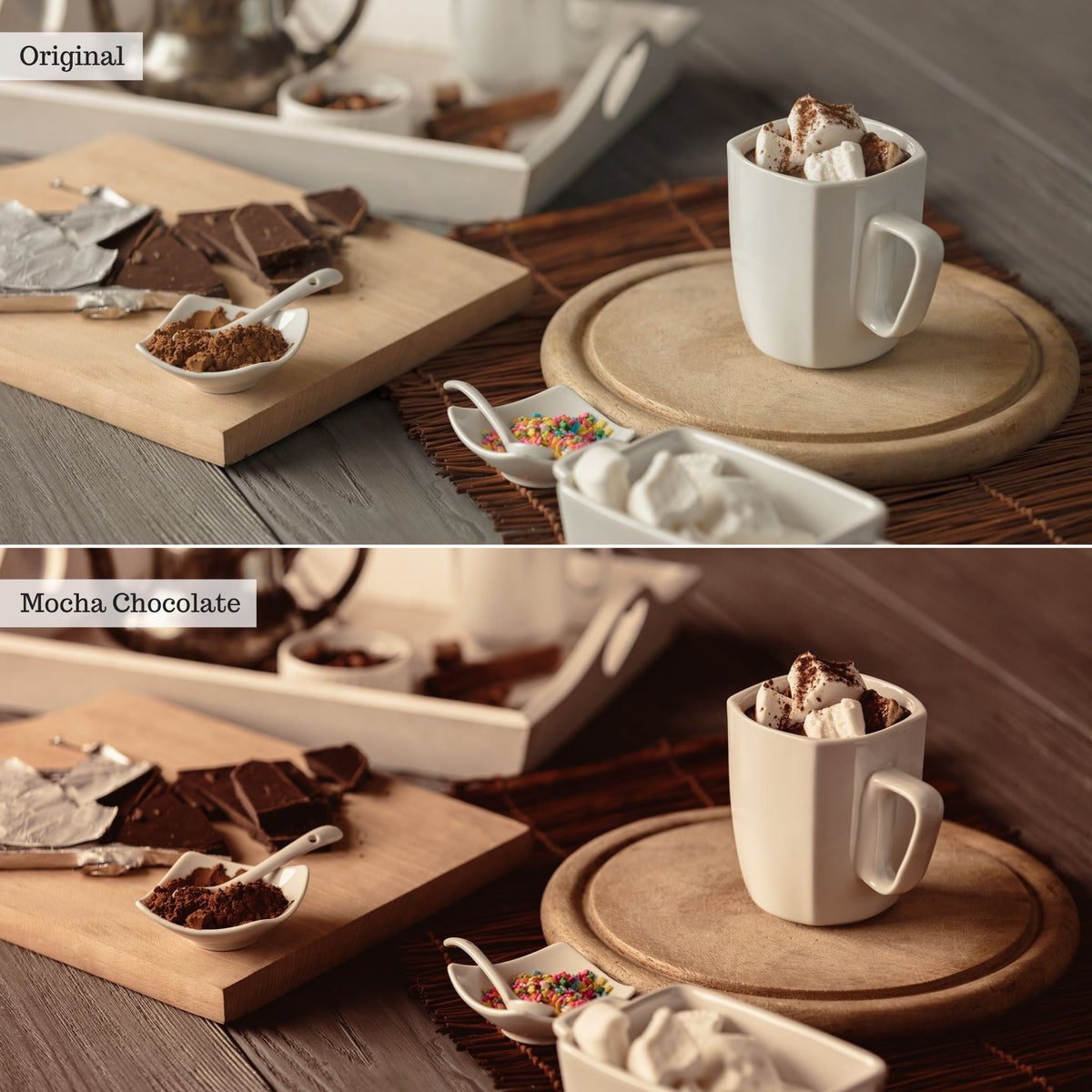 Mocha Chocolate Instagram Presets for Lightroom Mobile &amp; Desktop