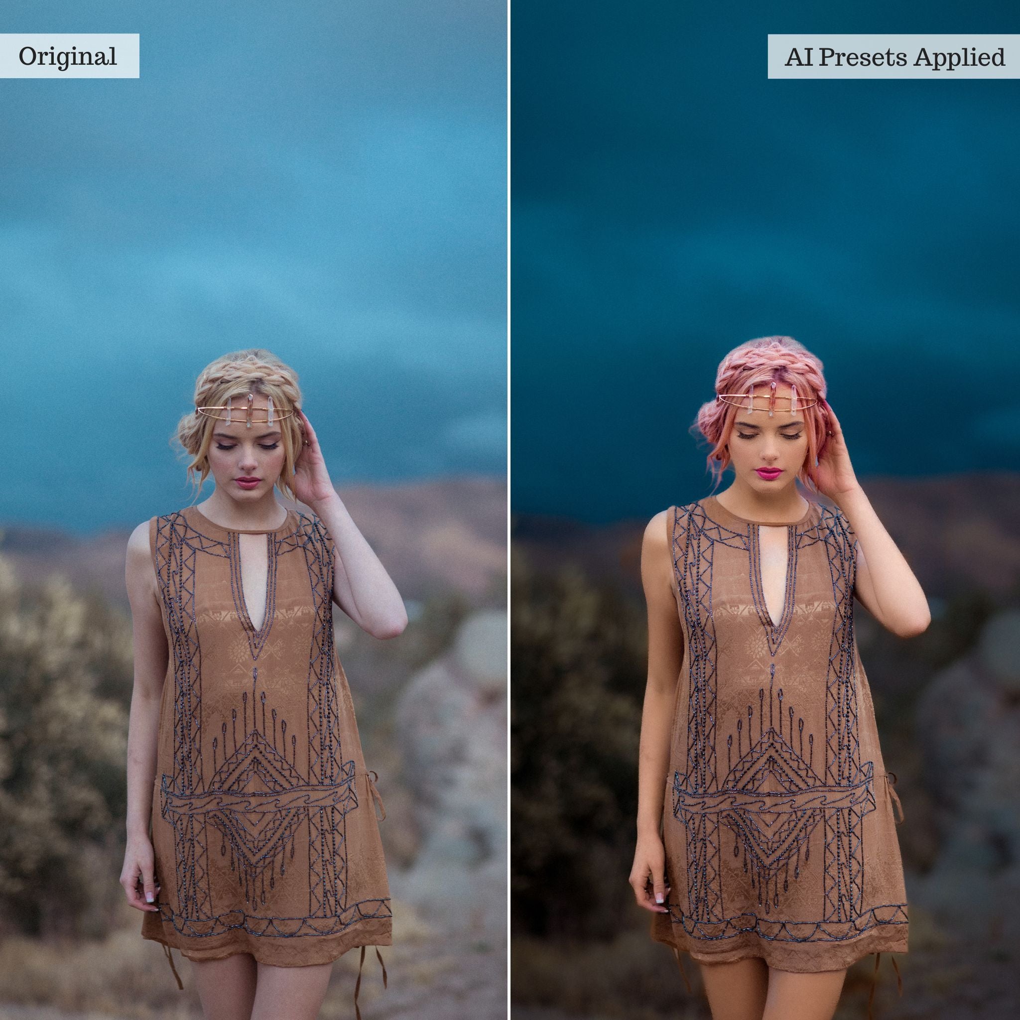 Luxe Quick Fix AI Adaptive Retouch Toolkit Lightroom Presets – Desktop & Mobile