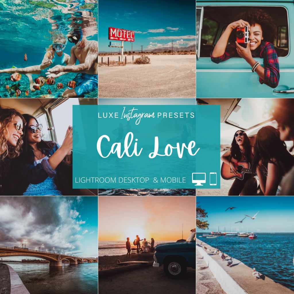 Cali Love Instagram Presets for Lightroom Mobile &amp; Desktop